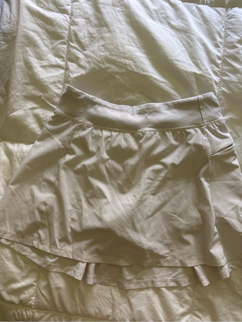 all in motion Cream/White Athletic Skort